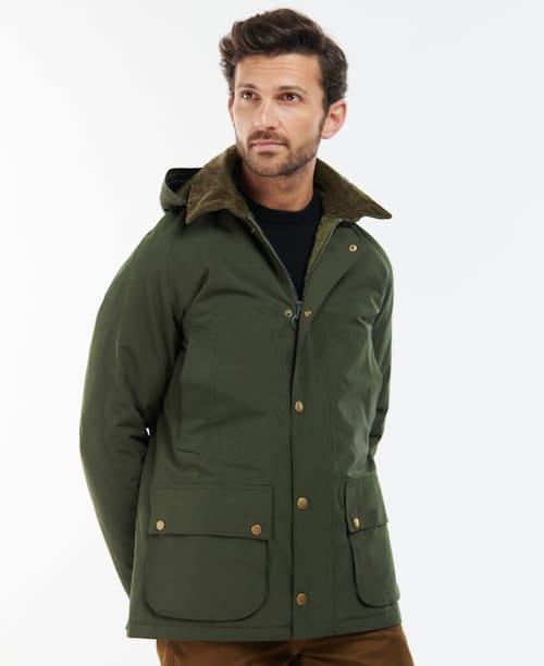 on model image of Ashby Winter Heritage Jacket