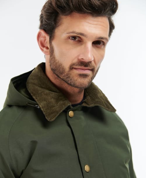 on model image of Ashby Winter Heritage Jacket
