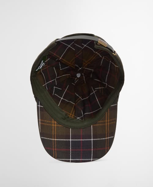 laydown image of Barbour x Levi's Cap