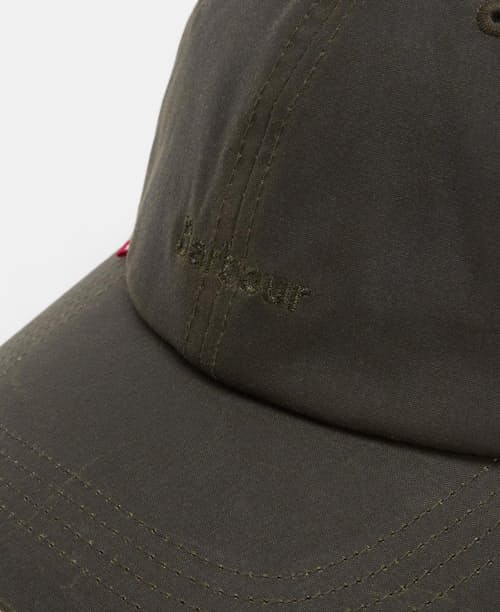laydown detail image of Barbour x Levi's Cap