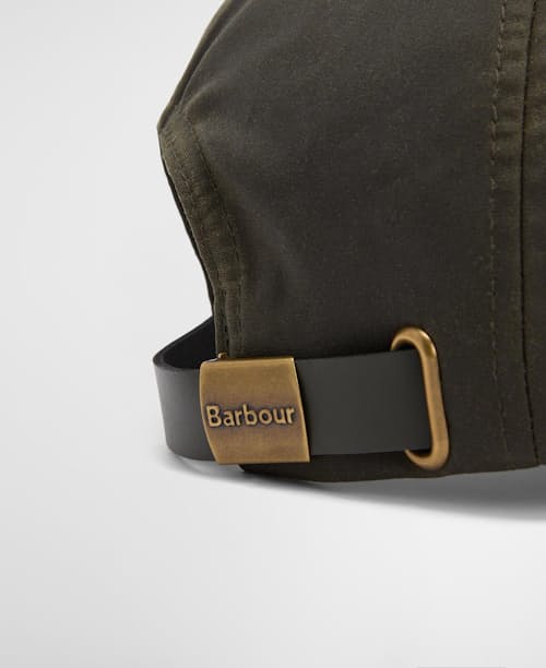 laydown detail image of Barbour x Levi's Cap