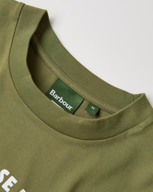 laydown detail image of Barbour x Levi's Graphic T-Shirt