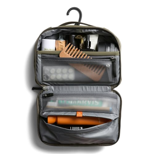 laydown image of Hanging Toiletry Kit