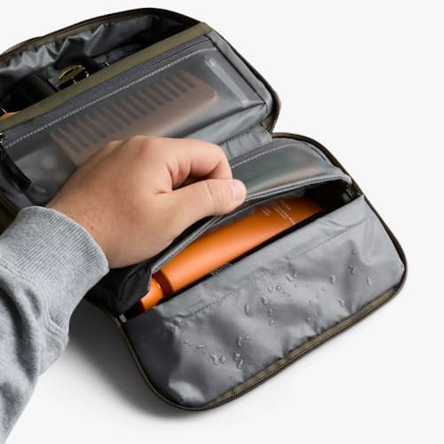 laydown detail image of Hanging Toiletry Kit