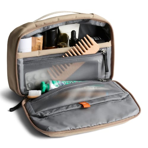 laydown image of Hanging Toiletry Kit