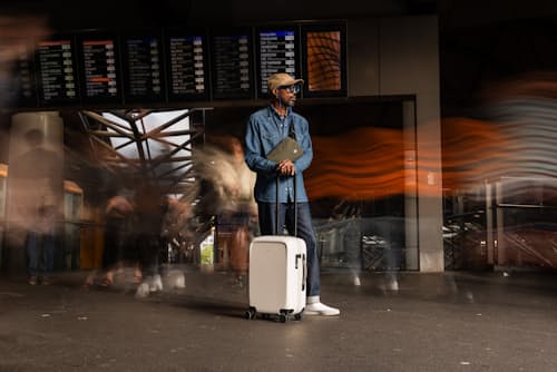 lifestyle image of Transit Carry-On Luggage Plus