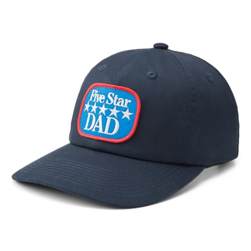 laydown image of Five Star Dad Hat