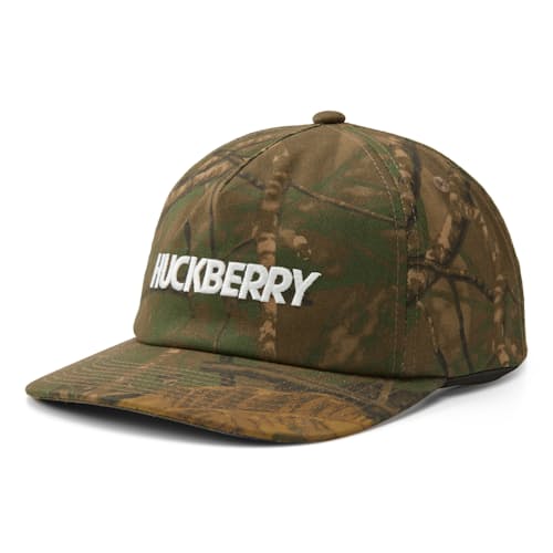 laydown image of The Trailhead Camo Snapback