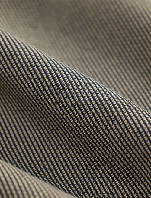 laydown detail image of Striped Jacquard-Knit Cardigan