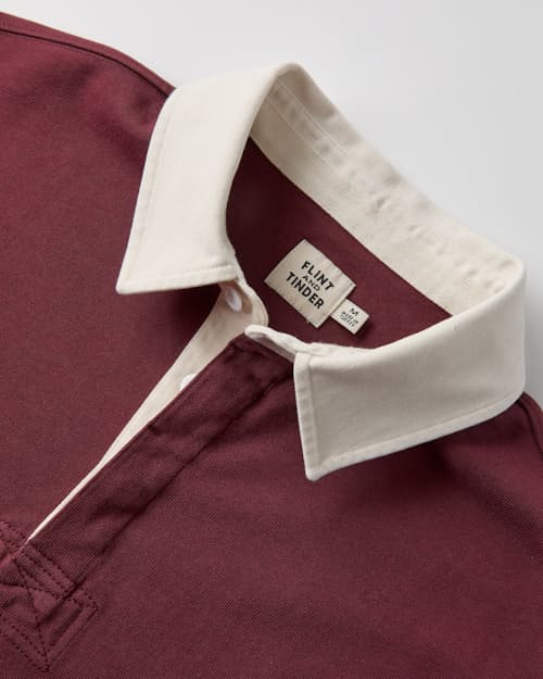 laydown detail image of Rugby Polo