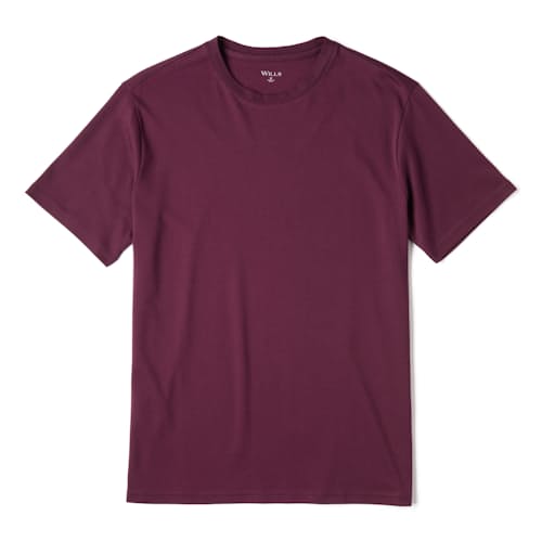laydown image of AloeKnit T-Shirt