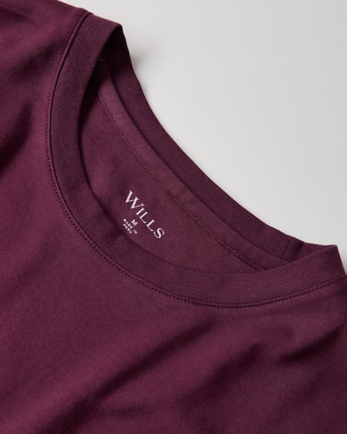 laydown detail image of AloeKnit T-Shirt