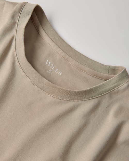 laydown detail image of AloeKnit T-Shirt