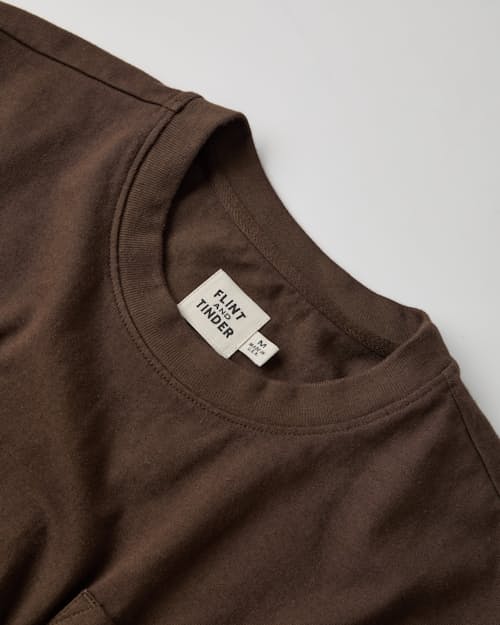 laydown detail image of American Heavyweight Pocket T-Shirt