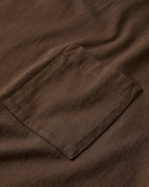 laydown detail image of American Heavyweight Pocket T-Shirt