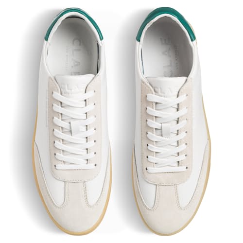 laydown image of Deane Leather Sneaker