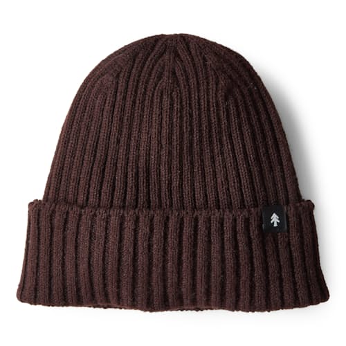 laydown image of Japanese Rib Knit Beanie