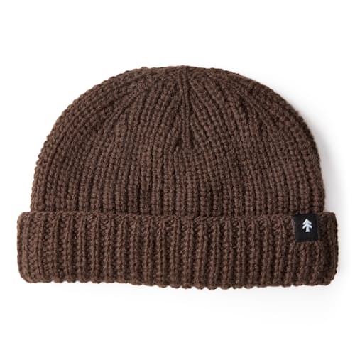 laydown image of Short Roll Beanie