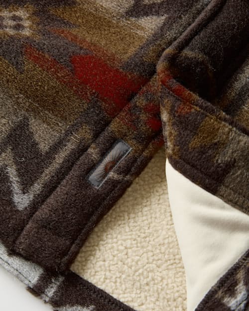 laydown detail image of Range Fleece Lined Shirt Jacket