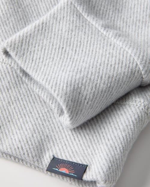 laydown detail image of Legend Quarter Zip Sweater