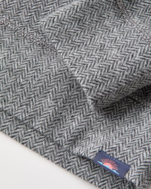 laydown detail image of Legend Quarter Zip Sweater