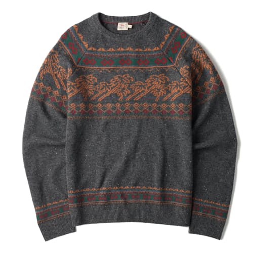 laydown image of Donegal Crew Sweater