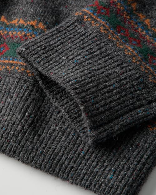 laydown detail image of Donegal Crew Sweater