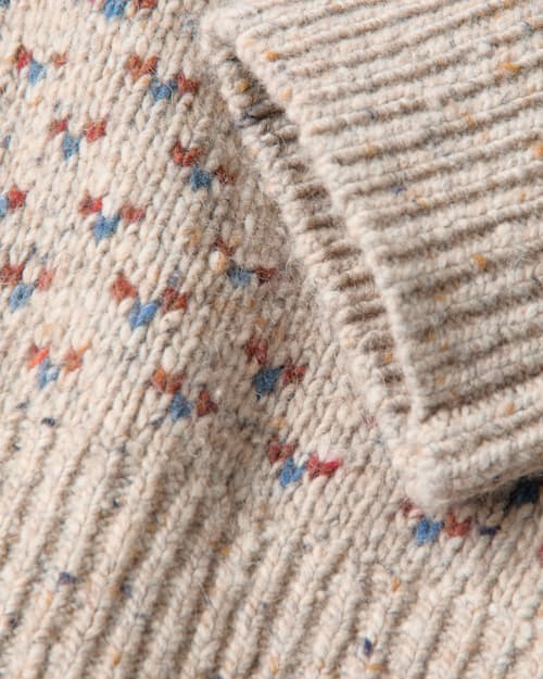 laydown detail image of Donegal Crew Sweater