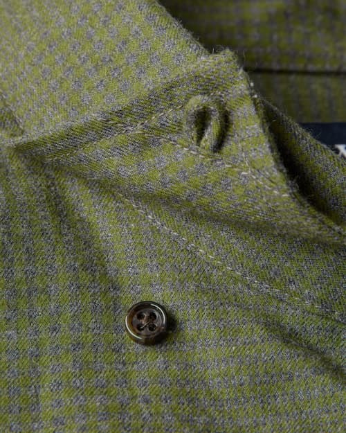 laydown detail image of Brushed Woven Dress Shirt