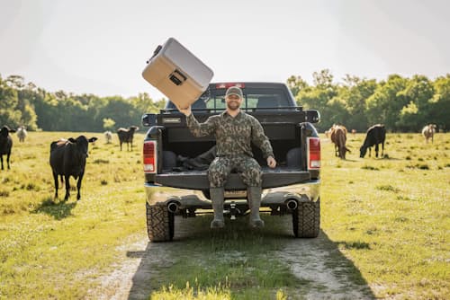 lifestyle image of Ultralight Cooler - 65 Cans