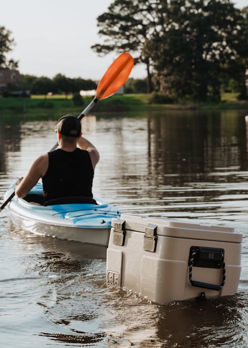 lifestyle image of Ultralight Cooler - 65 Cans