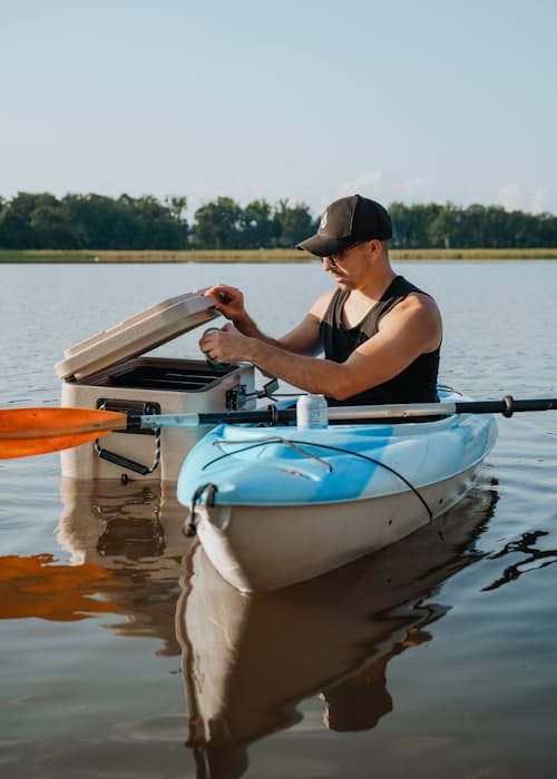 lifestyle image of Ultralight Cooler - 65 Cans