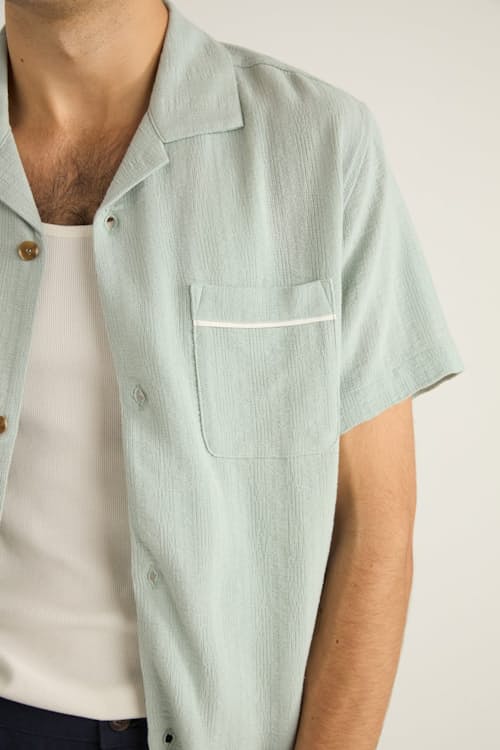 on model image of Daytona Short Sleeve Shirt