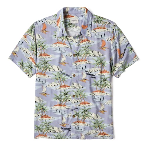 laydown image of Tropical Short Sleeve Shirt