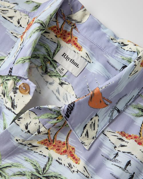 laydown detail image of Tropical Short Sleeve Shirt