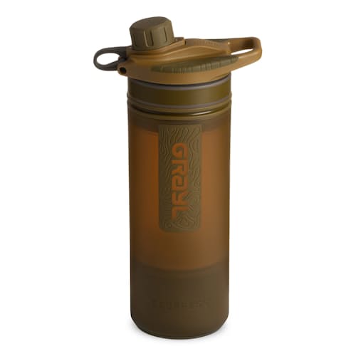laydown image of GeoPress® Purifier Bottle