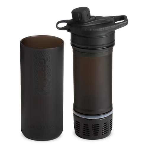 laydown image of GeoPress® Purifier Bottle