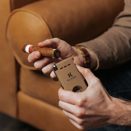 lifestyle image of Overland Pro Lighter - Tan