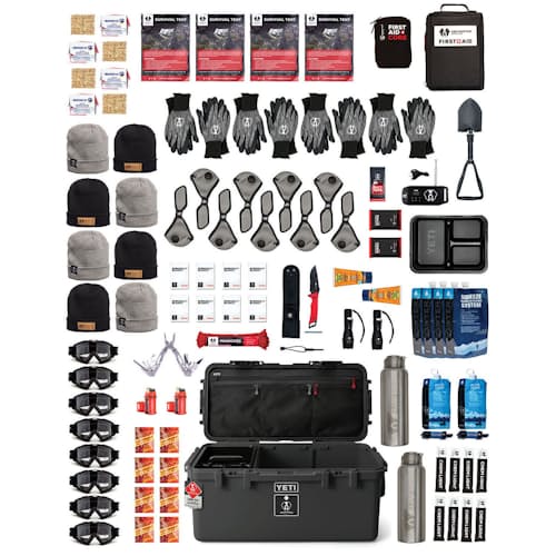 laydown image of The Basecamp - 60L 8 Person