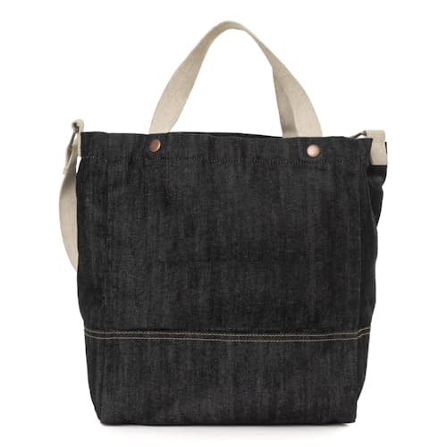 laydown image of Neelum 16L Market Tote - Denim
