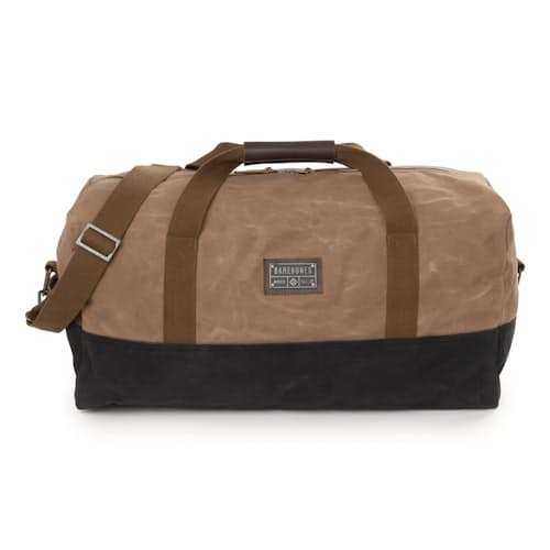 laydown image of Neelum Duffel Bag - Khaki