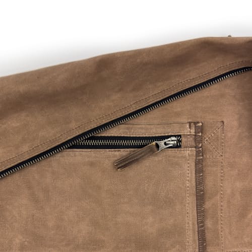 laydown detail image of Neelum Duffel Bag - Khaki