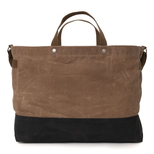 laydown image of Neelum 40L Giant Tote Bag - Khaki