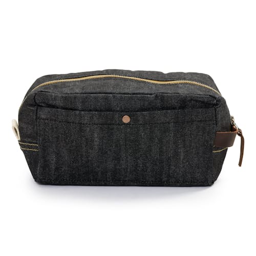 laydown image of Neelum 3L Dopp Kit - Denim