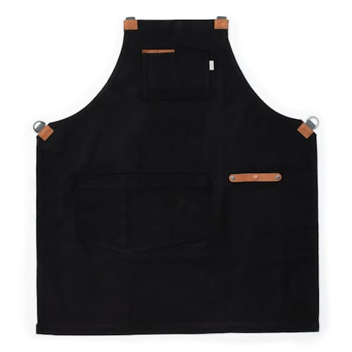 laydown image of Chef Grilling Apron - Charcoal