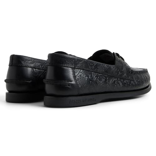 laydown image of One Of These Days x Sperry Lou Boat Shoe