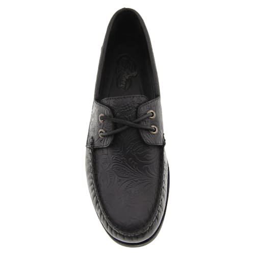 laydown image of One Of These Days x Sperry Lou Boat Shoe