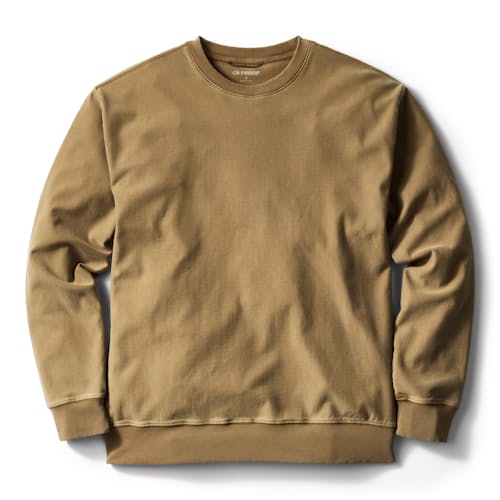 laydown image of PatinaTech Crewneck Sweatshirt