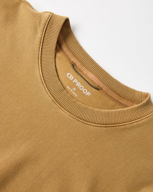 laydown detail image of PatinaTech Crewneck Sweatshirt