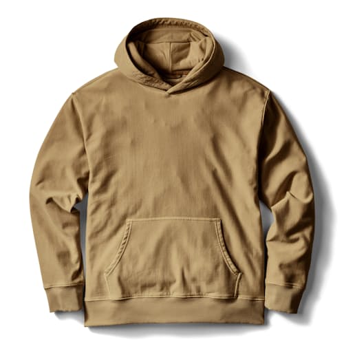 laydown image of PatinaTech Hoodie